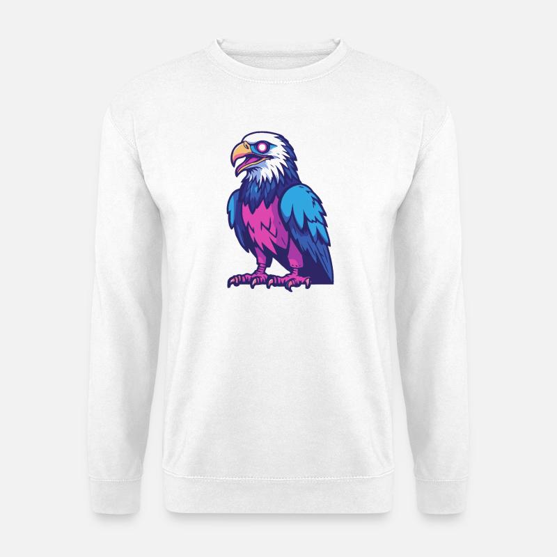 Adler Halloween Zombie - Unisex Pullover - Weiß