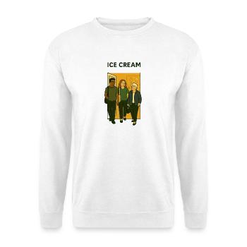mit Oma unterwegs - Unisex Pullover - Weiß - Vorne