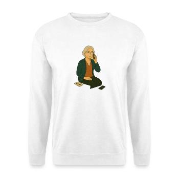 Mamie Karin - Sweat-shirt Unisexe - blanc - Devant