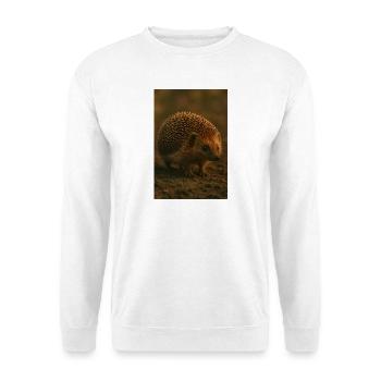 Animals - Hedgehog - Unisex Sweatshirt - white - Front