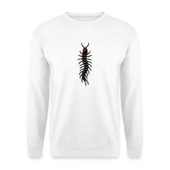 Centipede  - Unisex Pullover - Weiß - Vorne