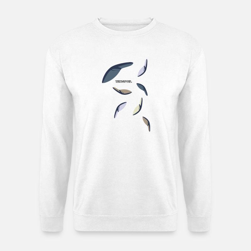 bunte Wings - Unisex Pullover - Weiß