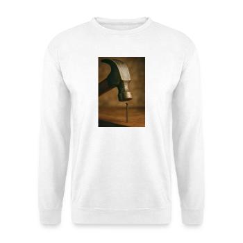 Profession - Carpenter - Unisex Sweatshirt - white - Front