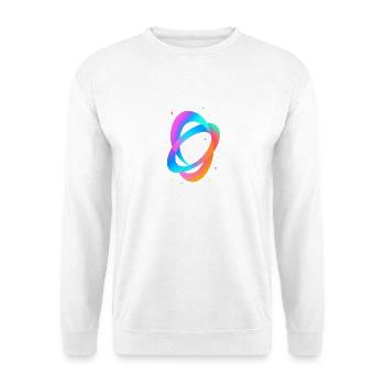 Future Fusion – Neon Flow Vibes - Unisex Sweatshirt - white - Front