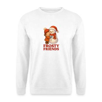 Frosty Friends Winter Warmth - Unisex Sweatshirt - white - Front