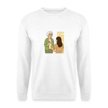 Grandma Karin - Unisex Sweatshirt - white - Front