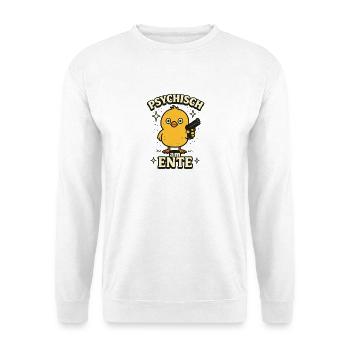 Party PSYCHISCH AM ENTE Lustiges - Unisex Sweatshirt - white - Front
