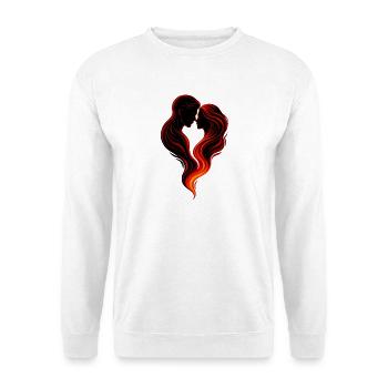 Soul-Spirit-Collection / Love Seelenbild - Unisex Sweatshirt - white - Front