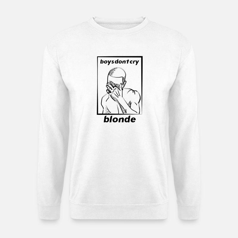 BLONDE Albumcover - Unisex Pullover - Weiß