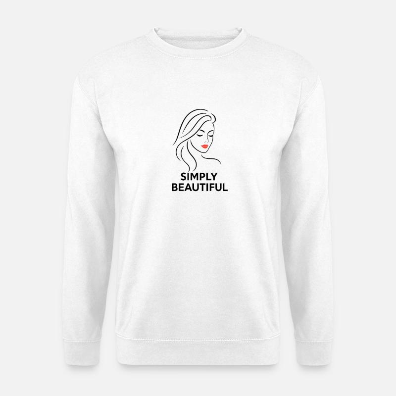 Simply_Beautiful - Unisex Pullover - Weiß