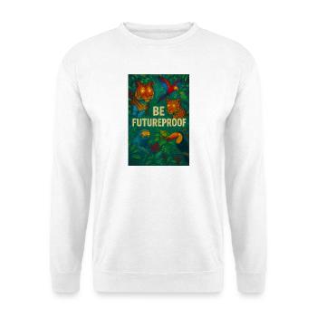 Soyez à l’épreuve du temps - Sweat-shirt Unisexe - blanc - Devant