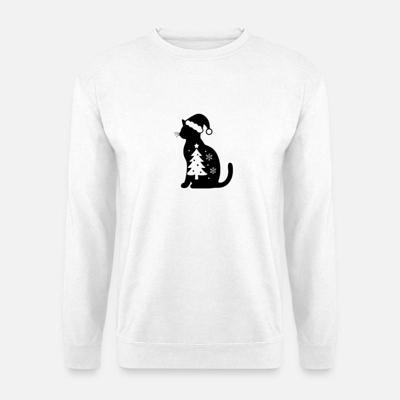 Cat - Unisex Sweatshirt - white