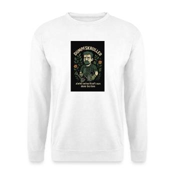 Garden Power Gardener - Unisex Sweatshirt - white - Front