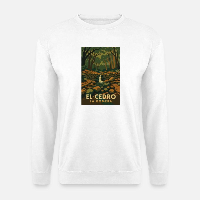 Cedro La Gomera - Unisex Pullover - Weiß