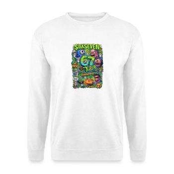 Ultra pourriture cérébrale - Sweat-shirt Unisexe - blanc - Devant