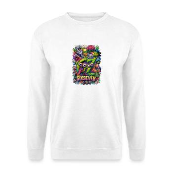 Ultra brain rot - Unisex Sweatshirt - white - Front
