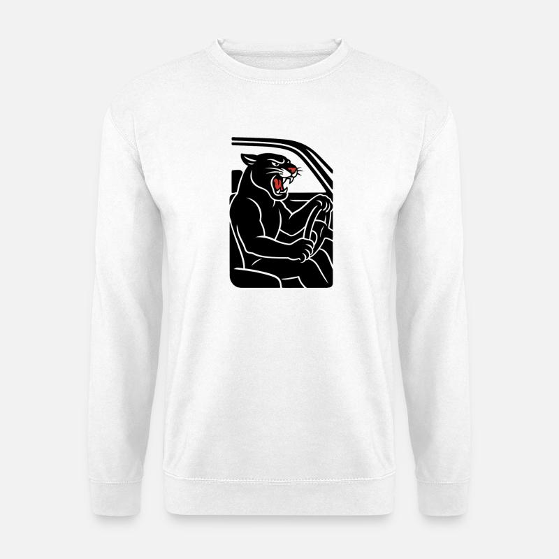 Panther Auto - Unisex Pullover - Weiß