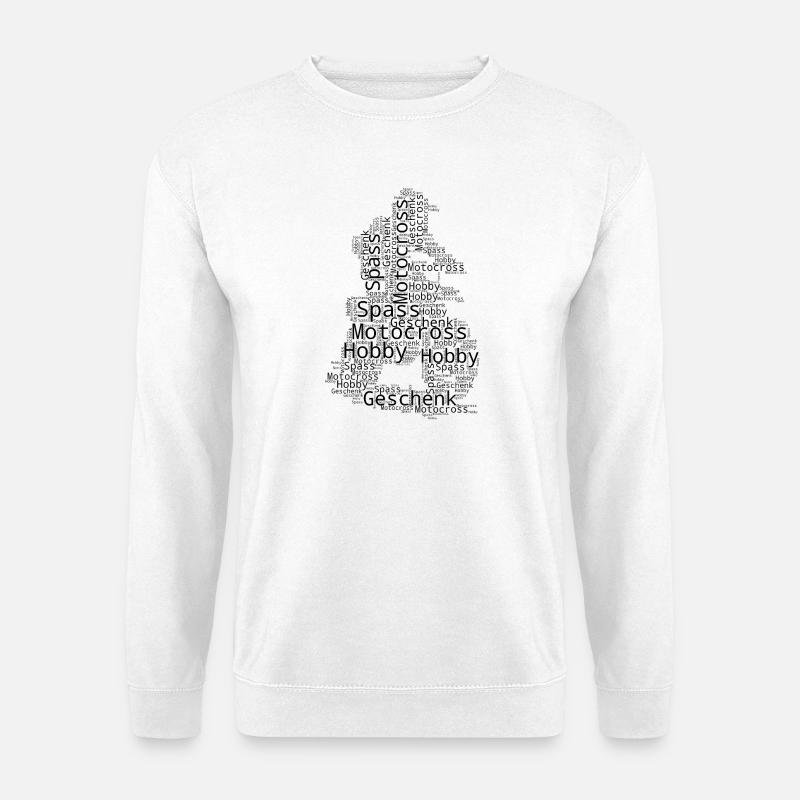 Direct Motocross Statement - Unisex Sweatshirt - white