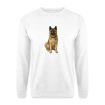 American Akita Holly - Unisex Sweatshirt - white - Front