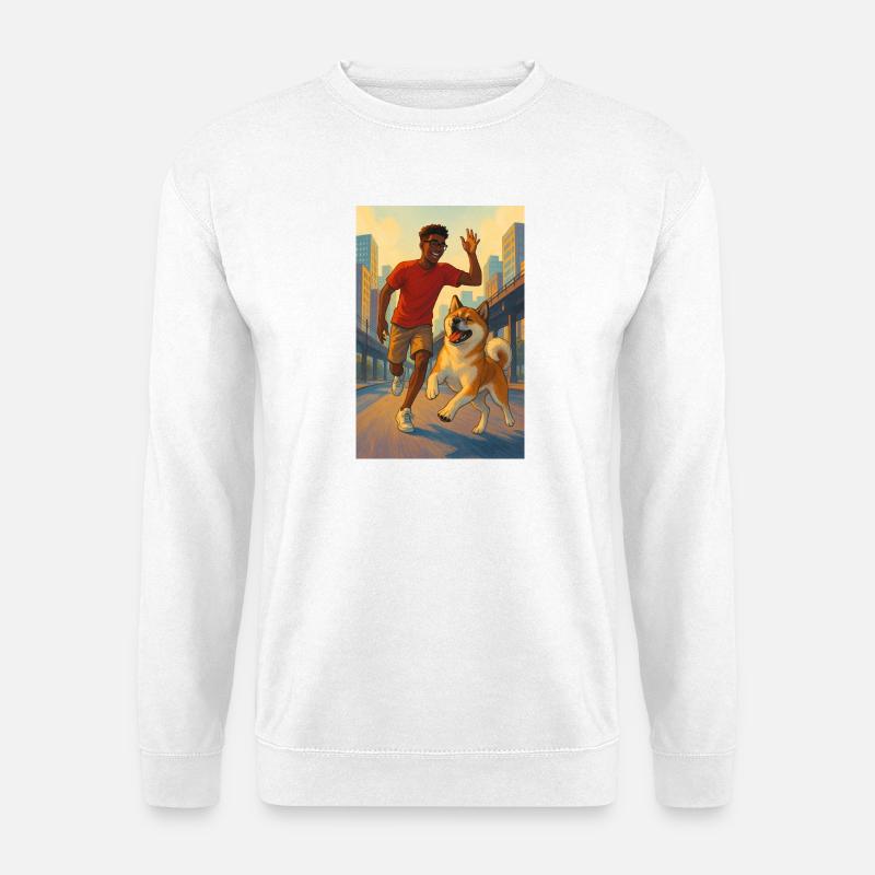 Matt & Holly - Character over labels. - Unisex Pullover - Weiß