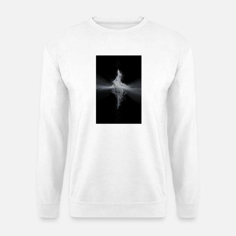Quantum Pulse Echo - Unisex Sweatshirt - white