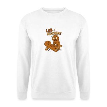 Lebkuchen Weihnachten - Unisex Pullover - Weiß - Vorne