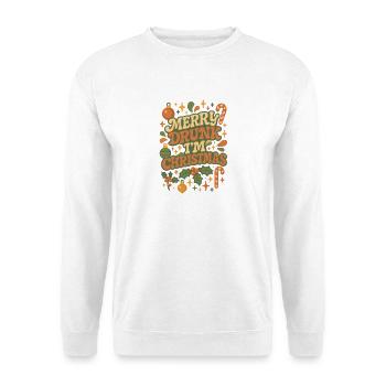 Merry Drunk I'm Christmas - Unisex Sweatshirt - white - Front