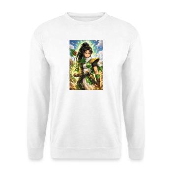 DZ Manga – Femme - Sweat-shirt Unisexe - blanc - Devant