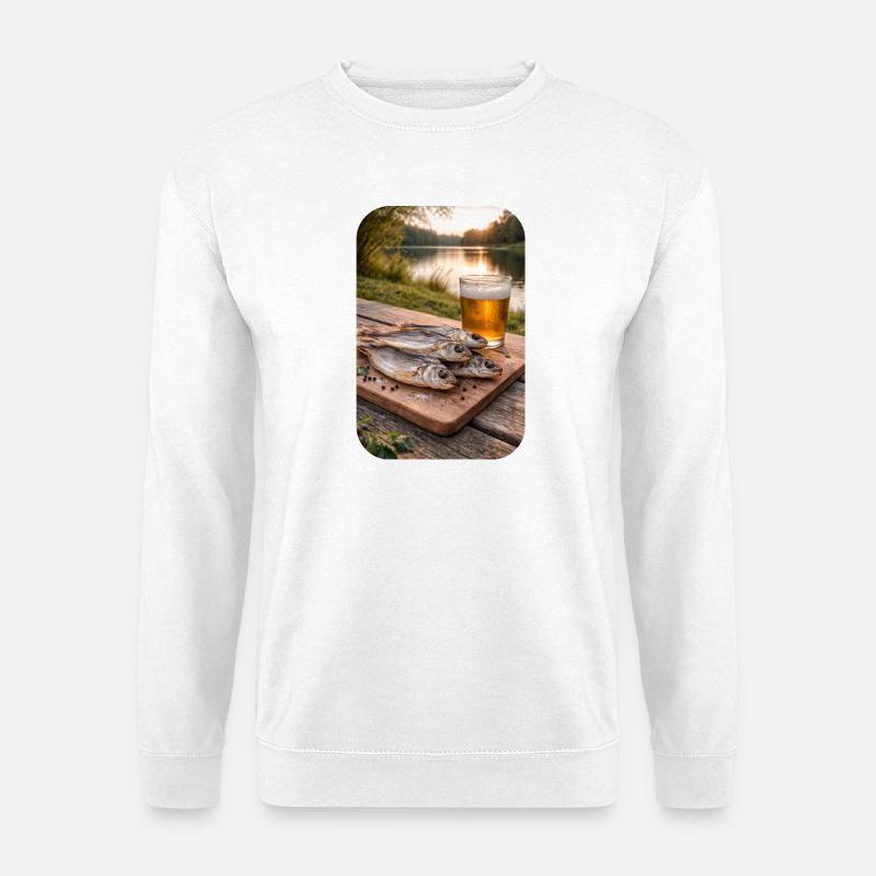 am See - Unisex Pullover - Weiß
