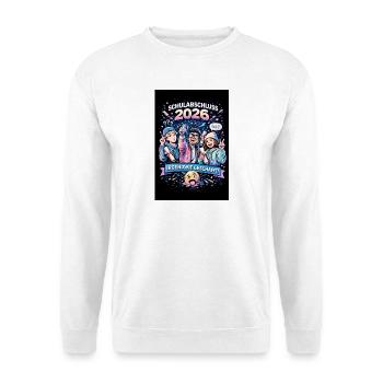 Schulabschluss 2026 Shirt – Lustiges Abschluss T-S - Unisex Pullover - Weiß - Vorne