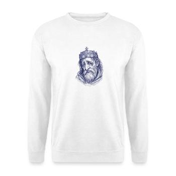 King of the Blue Cast Lines - Unisex Sweatshirt - white - Front
