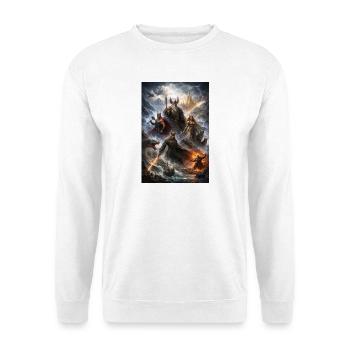 Norse War of the Gods - Unisex Sweatshirt - white - Front