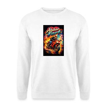 J’adore la vitesse - Sweat-shirt Unisexe - blanc - Devant