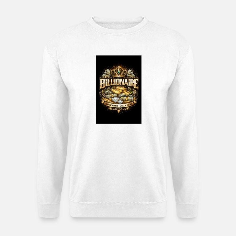 6D0F5E12-D063-4FDD-AC08-1CA5FF0643D0 - Sweat-shirt Unisexe - blanc