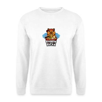 Ramen and Relax - Unisex Sweatshirt - white - Front