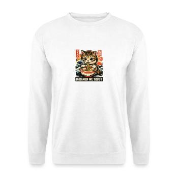 Ramen Cat - Unisex Sweatshirt - white - Front