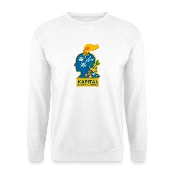 INEXHAUSTIBLE CAPITAL - Unisex Sweatshirt - white - Front