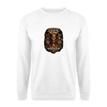 Viking Rebel Heart of Fire - Unisex Sweatshirt - white - Front