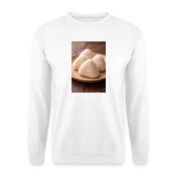 Onigiri Reisbällchen Japanstil - Unisex Pullover - Weiß - Vorne