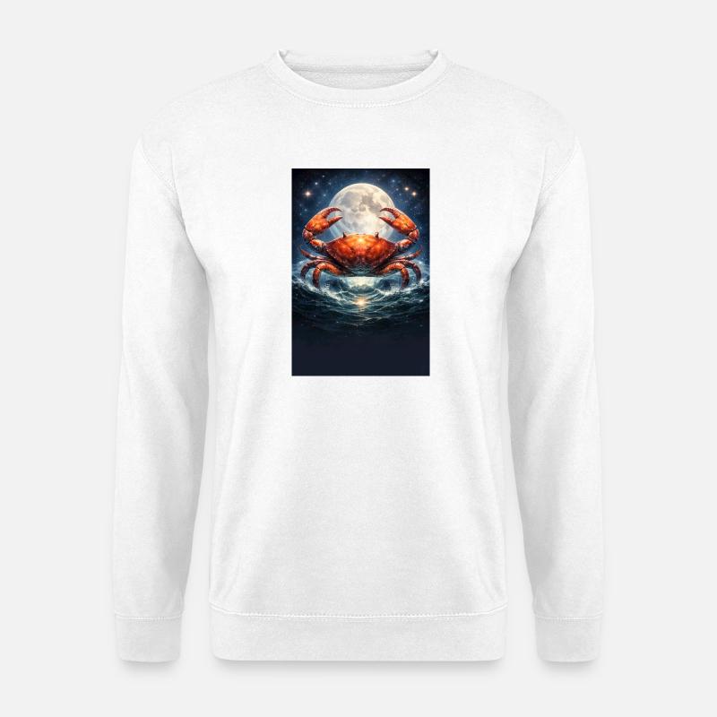 Krebs - Unisex Pullover - Weiß