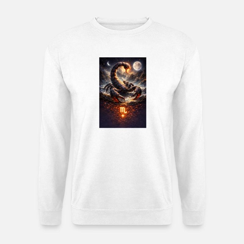 Skorpion - Unisex Pullover - Weiß