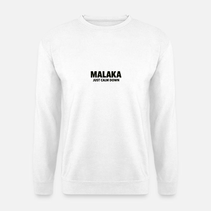 Malaka - Unisex Sweatshirt - white
