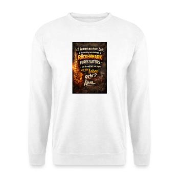 Ich komme aus einer Zeit ... - Unisex Pullover - Weiß - Vorne