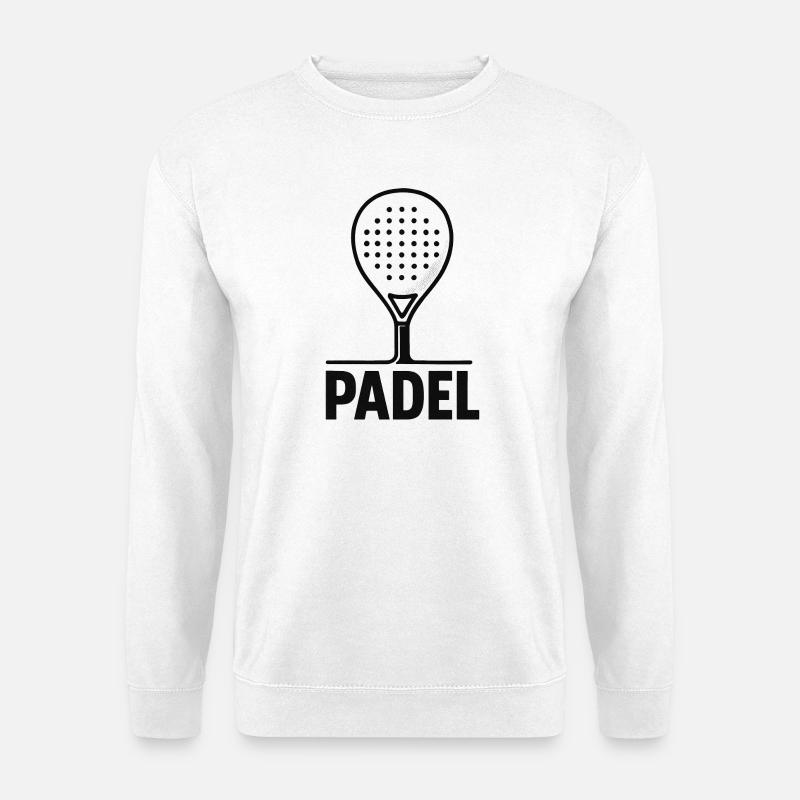 Padel – Schlägersport - Unisex Pullover - Weiß