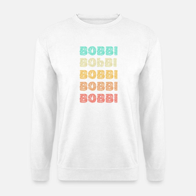 Name Bobbi - Unisex Sweatshirt - white