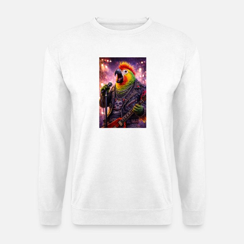 RockyZoo11 - Unisex Pullover - Weiß