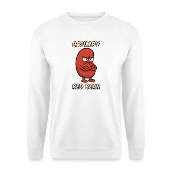 Grim Red Bean Figurine - Unisex Sweatshirt - white - Front