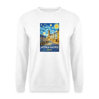Vitoria-Gasteiz Spain - Unisex Sweatshirt - white - Front