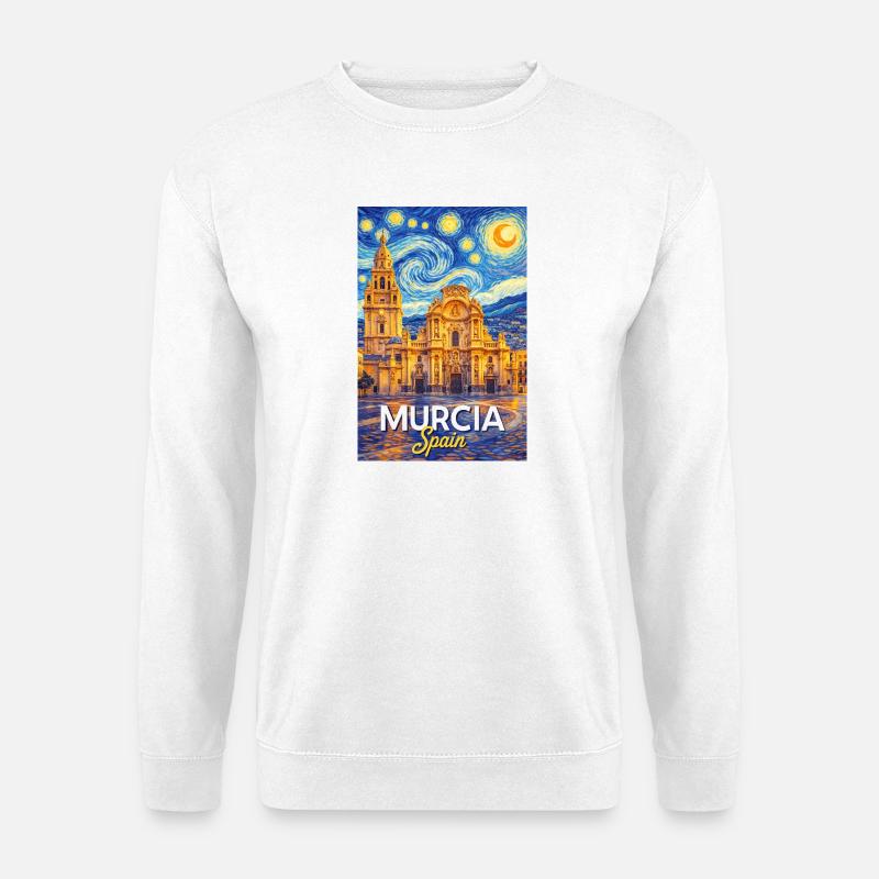 Murcia Spain - Unisex Pullover - Weiß