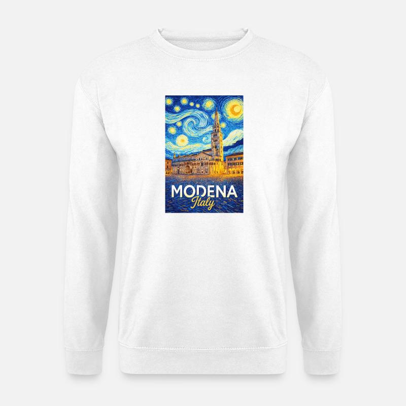 Modena, Italien. - Unisex Pullover - Weiß